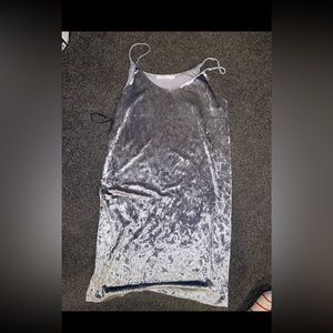 Velveteen style cami dress